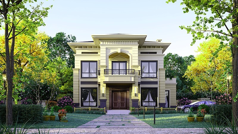 船山乡村别墅的墙壁通常用什么砖砌？